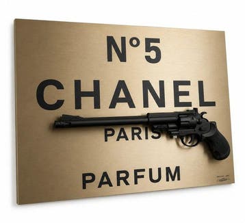 Daluxe Art - 1999 • Gold Chanel Gun