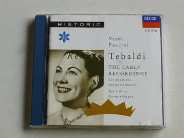 Renata Tebaldi - The Early Recordings (1949-1952), Ophalen of Verzenden, Zo goed als nieuw