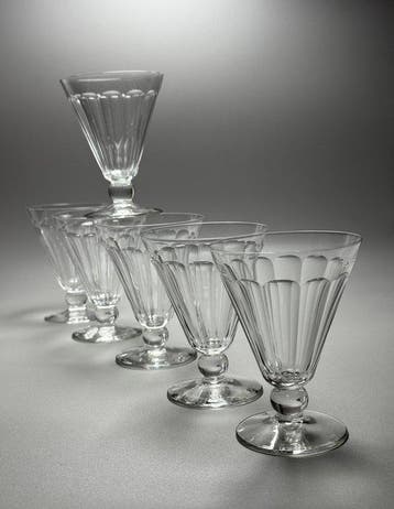 Val Saint Lambert - Drinkglas (6) - Dienst EUREL - Kristal -