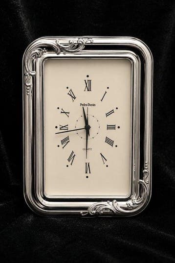 Wekker - Pedro Durán - - .925 zilver - 1990-2000 - wekker