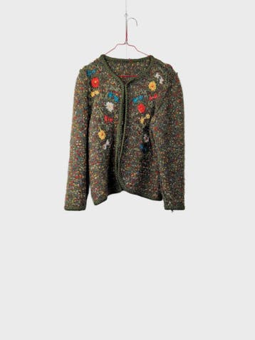 NOBRAND Truien Dames maat M Groen Vintage, Kleding | Dames, Truien en Vesten, Ophalen of Verzenden, Nieuw