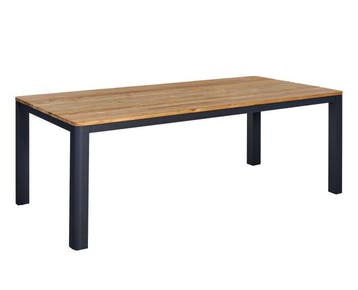 Tuintafel Chicago Teakhout | In/Outdoor-240x100 cm, Ophalen of Verzenden, Nieuw