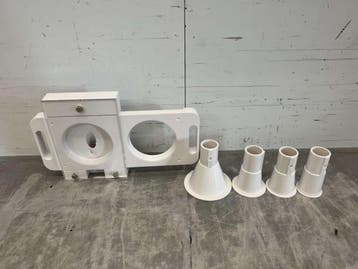 HCB Kunststof hamburgerpers opzetstuk 100 mm voor, Ophalen of Verzenden, Nieuw in verpakking