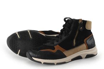Remonte Hoge sneakers in maat 38 Zwart, Verzenden, Zwart, Remonte, Sneakers of Gympen