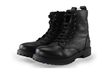 Muyters Veterboots Meisjes in maat 35 Zwart, Verzenden, Jongen of Meisje, Schoenen, Zo goed als nieuw