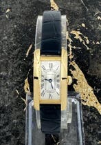 Cartier Tank Américaine - Mini - Yellow Gold - WGTA0353, Nieuw, Polshorloge