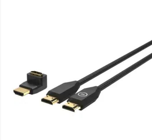 BlueBuilt Nylon HDMI kabel, 1.5m, Computers en Software, Overige Computers en Software, Zo goed als nieuw, Ophalen of Verzenden