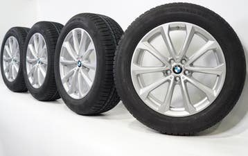 BMW X7 G07 750 20 inch velgen Continental  Winterbanden Orig, Gebruikt, Velg(en), 20 inch, Winterbanden