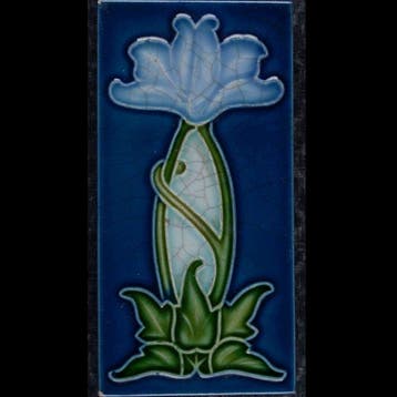 Jugendstil Tegel - Floraal - Manufactures Céramiques
