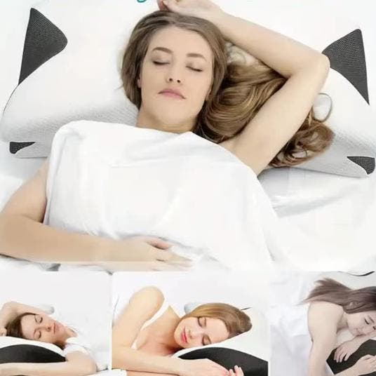 Ergonomisch Vlinder Nekkussen van Traagschuim voor Slaap, Huis en Inrichting, Woonaccessoires | Kussens, Nieuw, Verzenden