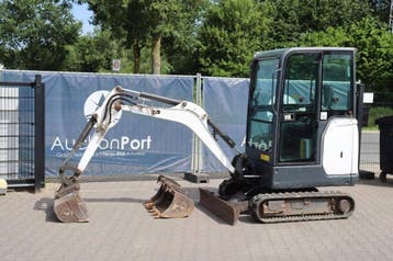 Veiling: Minigraver Bobcat E19 Diesel 10kW 2018, Ophalen, Graafmachine