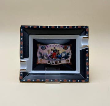 Elie Bleu Porcelaine de Limoges - Asbak - La Flor de Alba -