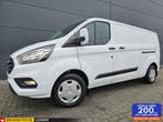 Ford Transit Custom 2.0 TDCI L2H1 Airco Trekhaak Auto 129pk, Automaat, Gebruikt, Euro 6, Wit