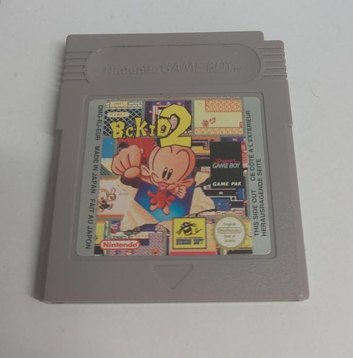 BC Kid 2 losse cassette (Gameboy tweedehands game), Spelcomputers en Games, Games | Nintendo Game Boy, Zo goed als nieuw, Ophalen of Verzenden