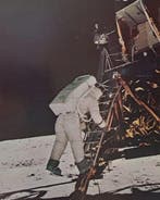 NASA - (7) X Apollo 11 1969 Moon Mission Vintage Lithos
