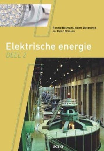Elektrische energie - Johan Driesen 9789033473838, Boeken, Techniek, Verzenden, Gelezen, Johan Driesen