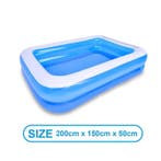 Groot Opblaasbaar Zwembad voor Familieen Kinderen Bovengrond, Verzenden, Nieuw