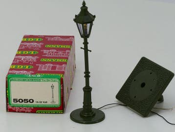 LGB 5050 Straßenlaterne Classic Groen 240mm (Verlichting), Ophalen of Verzenden, Gebruikt