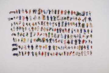 Preiser, Noch, Merten, Faller... H0 - Modeltreinfiguren, Nieuw