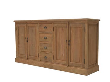 Dressoir grenenhout – laden & deuren – maatwerk mogelijk, Ophalen of Verzenden, Nieuw