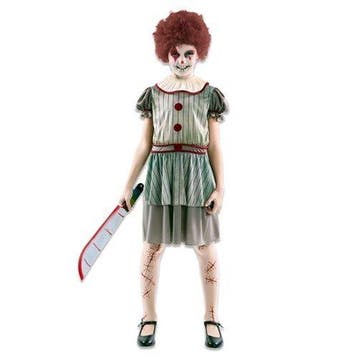 Duivels clownsjurkje kind, Hobby en Vrije tijd, Verzenden, Nieuw, Feestartikel