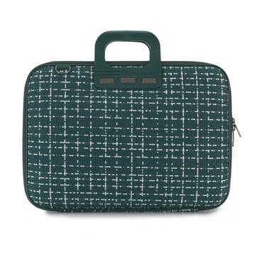 Bombata Tweed 15 inch Nylon Laptoptas - 15,6 inch - Groen, Verzenden, Nieuw