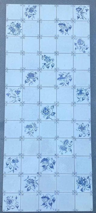 Tegel (2) - 1950-1960 - Handbeschilderde azulejos
