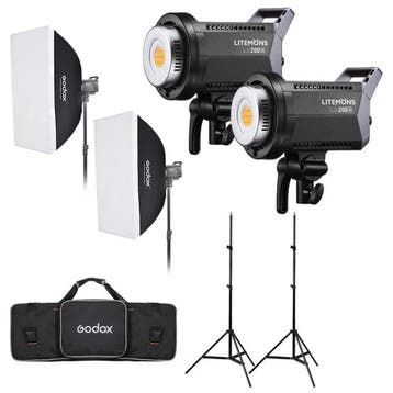Godox Litemons LA200BI Bi-Colour Duo Kit, Audio, Tv en Foto, Fotografie | Fotostudio en Toebehoren, Ophalen of Verzenden, Nieuw