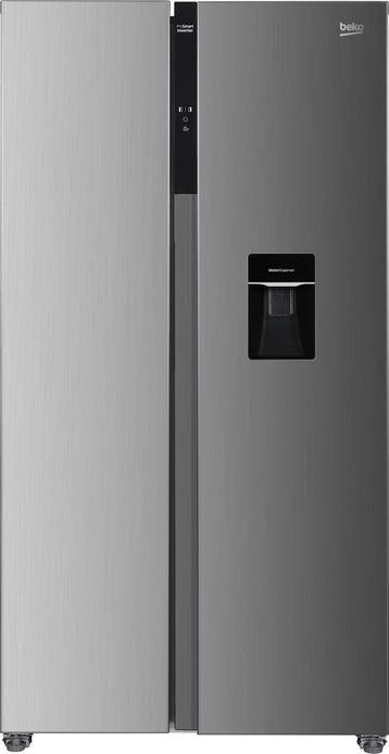 Beko GNO5322WDXPN amerikaanse koelkast Vrijstaand 532849, Ophalen of Verzenden, Nieuw, 160 cm of meer