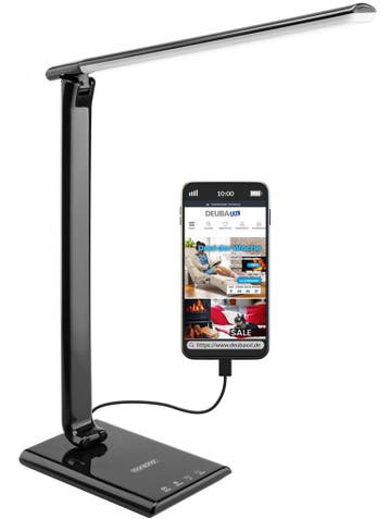 LED Bureaulamp Cataleya Zwart (Kantoor inrichting), Verzenden, Nieuw in verpakking
