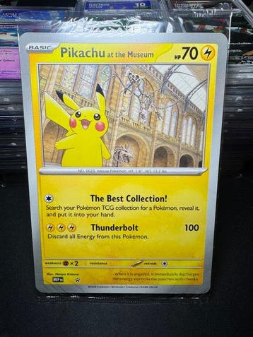 Pokémon - 1 Card - Pikachu Promo card, Nieuw