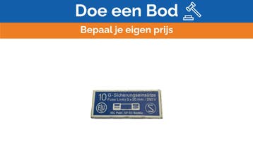 Bieden: Glass Fuse 5x20mm 4A Slow Blow - 10 Pack T4A IEC 12, Ophalen of Verzenden, Nieuw, Elektra en Verlichting, Zeilboot of Motorboot