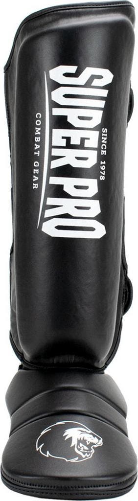 Super Pro Combat Gear Scheenbeschermer Protector Zwart/Wit, Ophalen of Verzenden, Nieuw