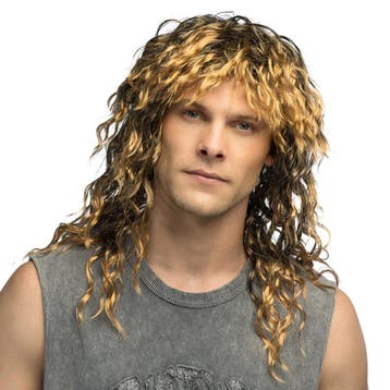 Pruik Rocker Keith Volwassenen, Ophalen of Verzenden, Nieuw