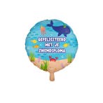 Folieballon Zwemdiploma, Verzenden, Nieuw, Feestartikel