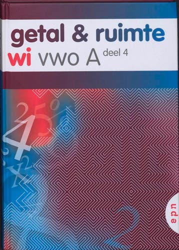 Getal amp Ruimte vwo A deel 4 9789011098824, Verzenden, Zo goed als nieuw