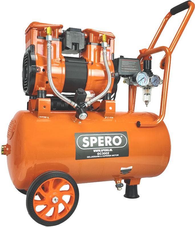24Ltr - 1480W Low Noise Compressor 250 Ltr/min - HIGH SPEED, Doe-het-zelf en Verbouw, Compressors, 25 tot 100 liter, 6 tot 10 bar