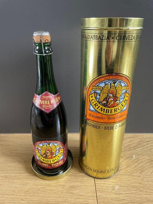 Grimbergen - Abdijbier - Dubbel - 75cl, Verzamelen, Wijnen