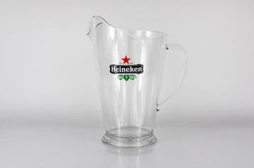 Heineken pitcher kunstof 1.8 liter, Ophalen of Verzenden, Nieuw