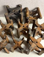 Standaard (8) - Hout - Zijde Spoelframes Japan, Antiek en Kunst