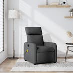 vidaXL Massagestoel Donkergrijze Stof, Verzenden, Nieuw