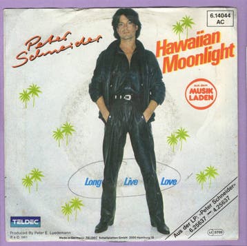 Peter Schneider – Hawaiian Moonlight / Long Live Love (7-Vi, Cd's en Dvd's, Ophalen of Verzenden, Nieuw in verpakking