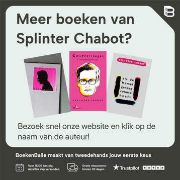 Confettiregen - Splinter Chabot 9789000370634, Boeken, Verzenden, Zo goed als nieuw, Splinter Chabot