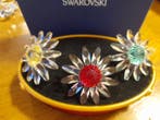 Swarovski - Beeldje - Magrieten rood geel en groen (3) -