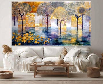 Mrs Art Prime - The Surrealistic Forest Escape in Klimt