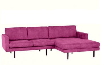 Loungebank Julianadorp - loungebanken - Roze, Nieuw, Leer