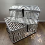 Riverdale Set van 2 manden | Wit | 75 cm en 65 cm, Huis en Inrichting, Mand, Nieuw, Ophalen of Verzenden, Rechthoekig