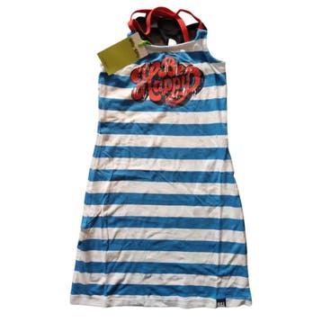 Jurk -- Quinty - 122/128 / Blauw, Verzenden, Nieuw