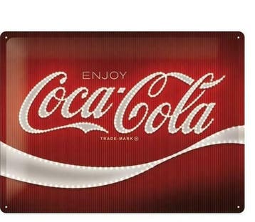 Coca-Cola reclamebord, Verzamelen, Verzenden, Nieuw
