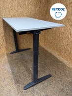 Steelcase Ology zit-sta bureau - 160x80 - Zwart/antracie..., Zakelijke goederen, Kantoor en Winkelinrichting | Kantoormeubilair en Inrichting